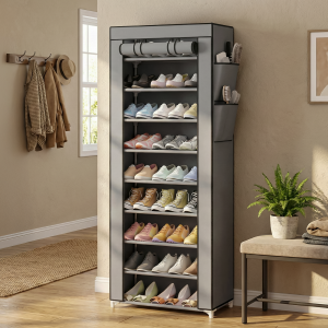 Organizador De Zapatos Gris