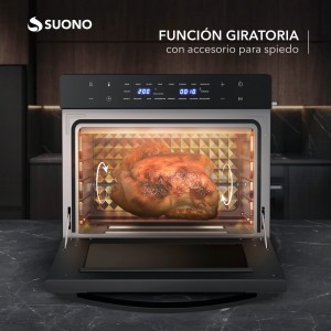 Horno Air Fryer Suono 45L Digital Negro