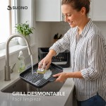Air Fryer Digital Flip Grill Negro