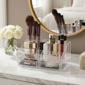 Organizador De Maquillajes Blanco