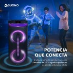 Parlante 2X10" Negro