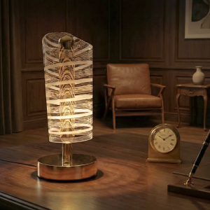 Lampara Decorativa Marrón