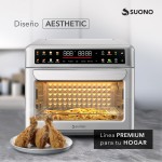 Horno Air Fryer Suono 25L Digital 1700W Acero