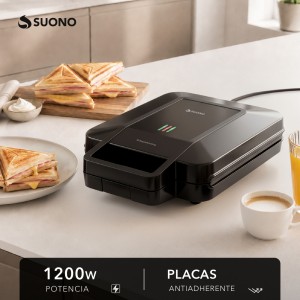 Sandwich Maker XL NEGRO