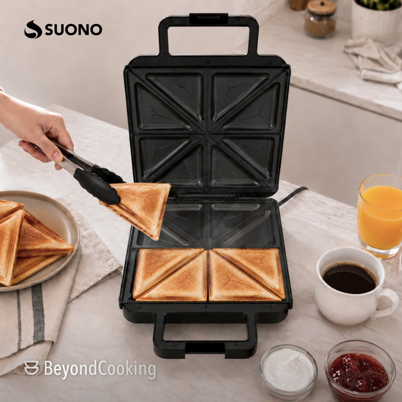 Sandwich Maker XL NEGRO