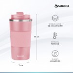 Vaso Térmico 450Ml Rosa
