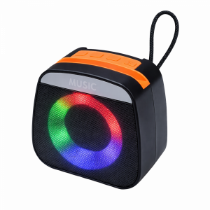 Parlante Luces Rgb Negro