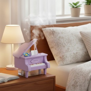 Humidificador Piano Violeta