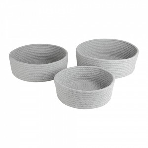 Set De Organizadores Multiuso Gris