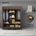 Organizador De Tela Placard Marrón