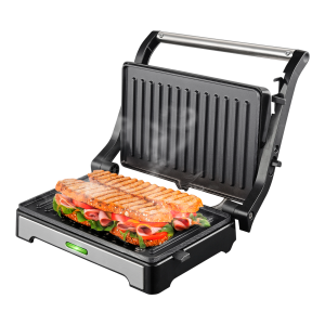 Panini Grill Suono 1000W Acero