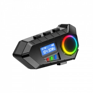 Intercomunicador Moto Negro