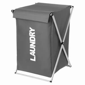 Cesto Organizador Para Ropa Gris