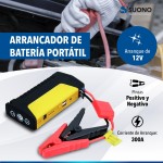 Arrancador Y Cargador De Batería Portátil