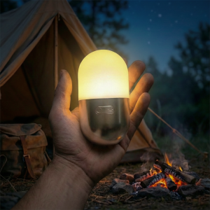 Lámpara Led Camping Rgb Recargable Blanco