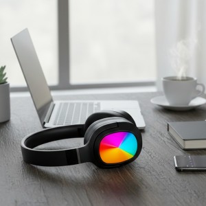 Auricular Vincha Rgb Negro