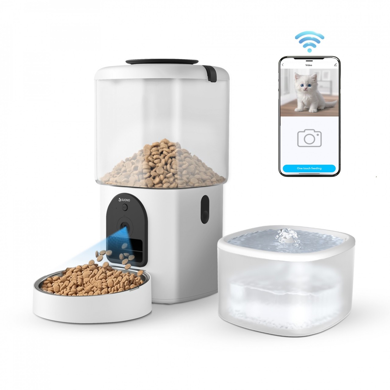 COMED. Y BEBED. MASCOTAS WIFI BLANCO