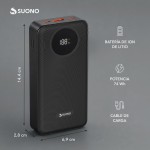 Power Bank 20000Mah Pd52 Negro