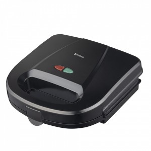 Sandwichera Fija 750W Negro