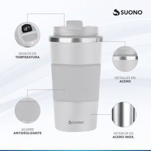 Vaso Térmico 450Ml Blanco