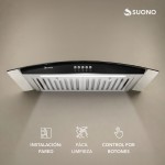 Campana 200W Cubretubo x1 ACERO