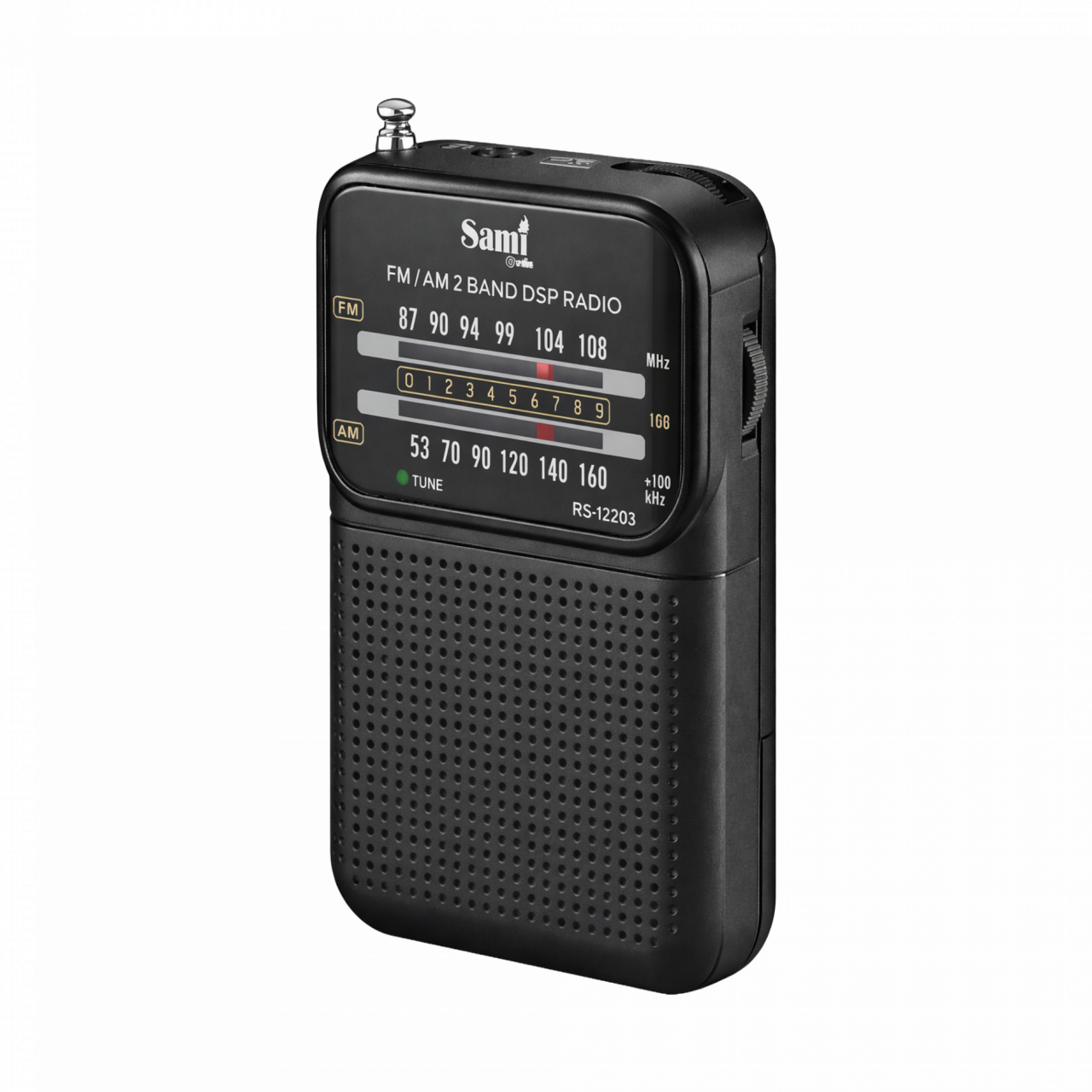 Radio Portátil Negro