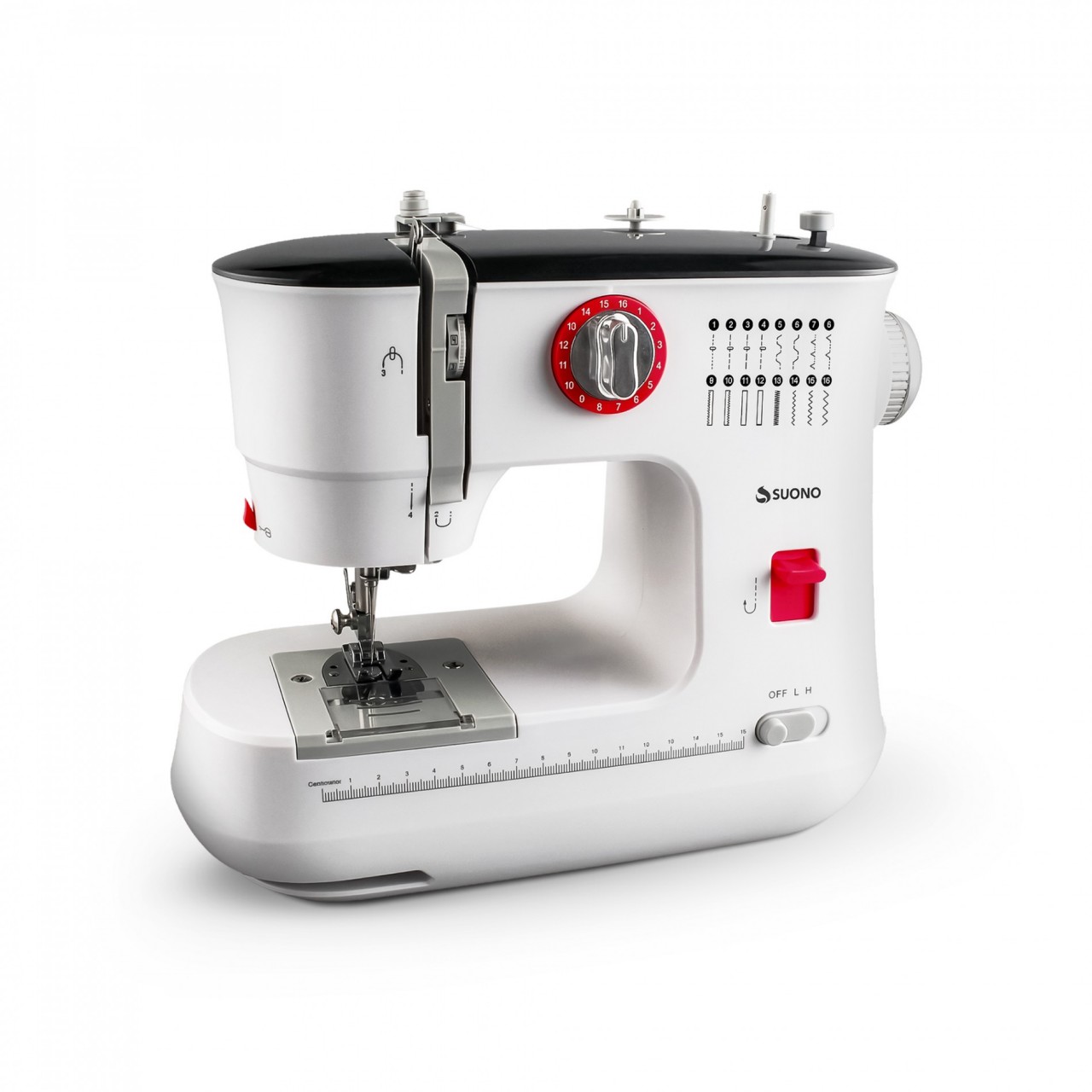 Máquina De Coser 16 Puntos Blanco