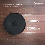 Aspiradora Robot Suono Láser Plus Negro