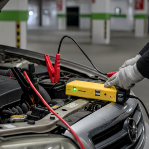 Arrancador Y Cargador De Batería Portátil