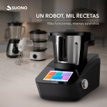 Robot De Cocina 1700W 4,7L 8 Acc. Negro