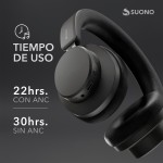Auriculares Vincha Negro