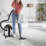 ASPIR. INDUST. 1300W 15L HEPA ACERO