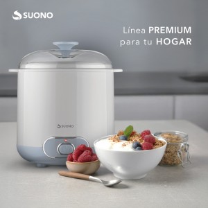 Yogurtera Eléctrica Griega 1.5L Celeste