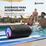 PARLANTE 1200mAh 12W NEGRO
