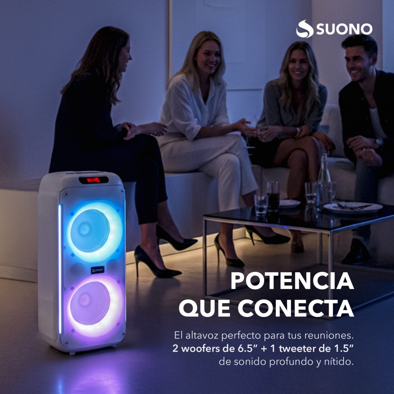Parlante 6,5" BLANCO