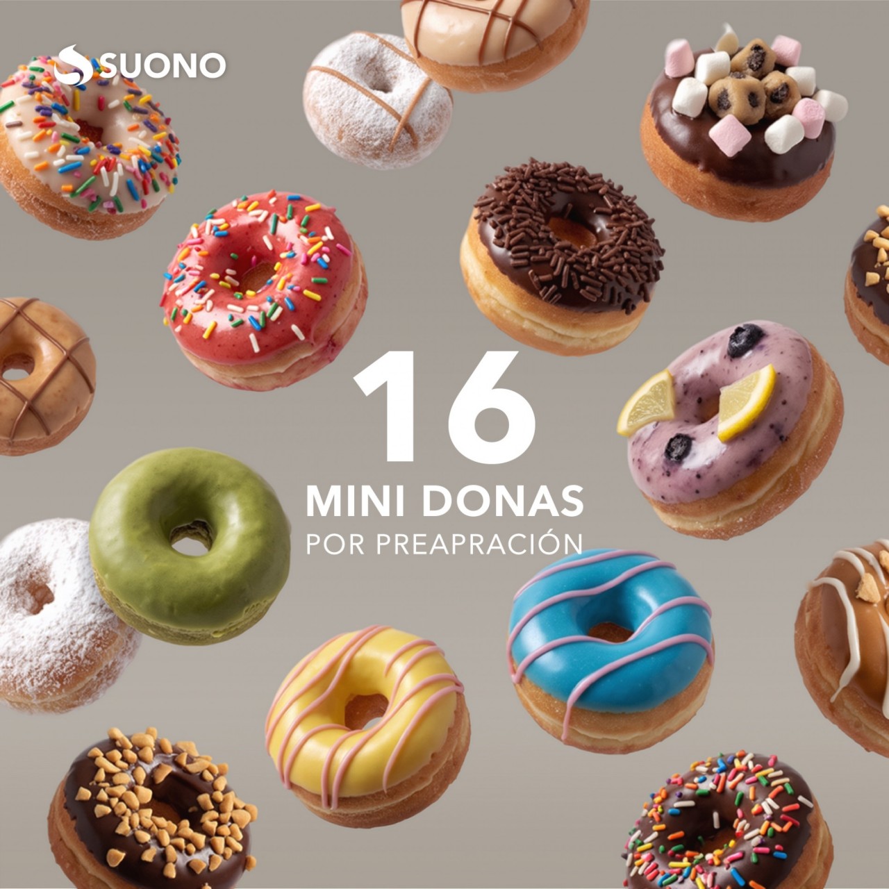 Mini Donuts Maker Xl Negro