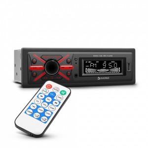Estéreo Desmontable Suono Bluetooth Usb Mp3 Fm Negro