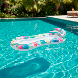 Inflable Colchoneta Mesh Transparente