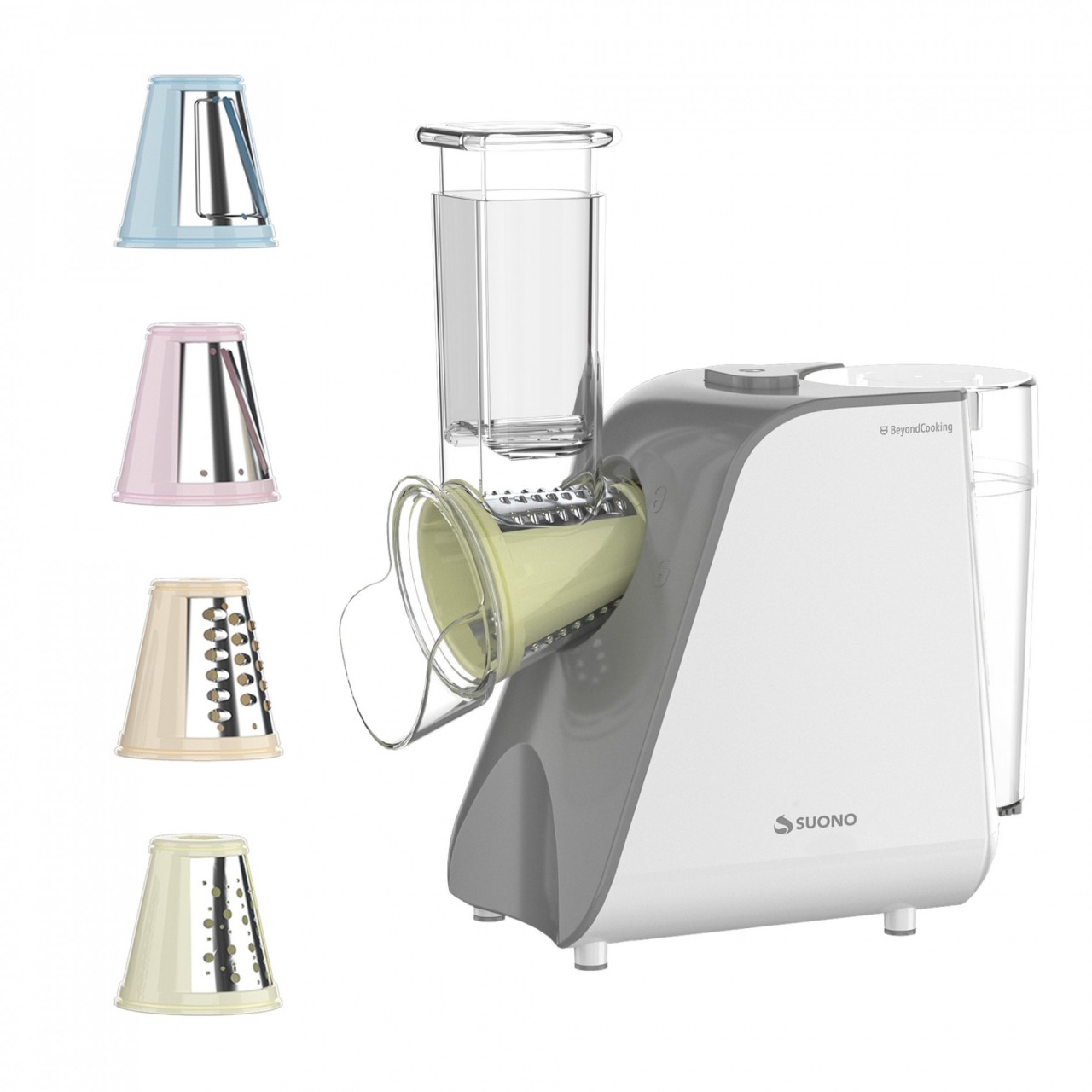 Rallador Eléctrico Gris