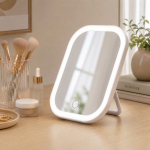 Espejo Cuadrado Con Luz Blanco