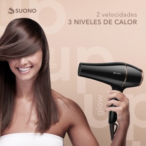 Secador De Pelo 1800W Negro
