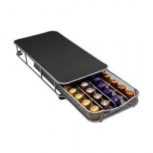 Portacapsula Negro