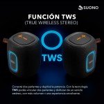 Parlante 1x15W NEGRO