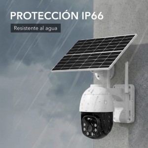 Camara De Seguridad Exterior Blanco