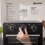 Horno Air Fryer 16L Mecánico 1 NEGRO