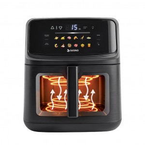 Airfryer Suono Digital Y Doble Resistencia 12 Programas 10L Negro