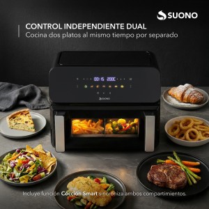 AIRFRYER DIG DOBLE 10L AJUST. NEGRO