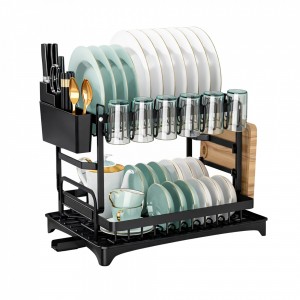 Secaplatos Escurridor Negro