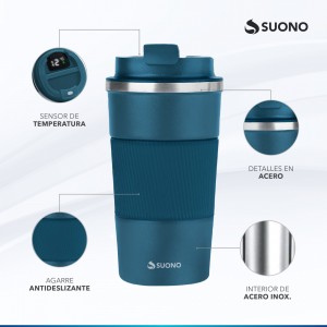 Vaso Térmico 450Ml Azul