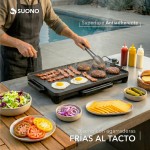 Parrilla Grill Eléctrica 2000W Negro
